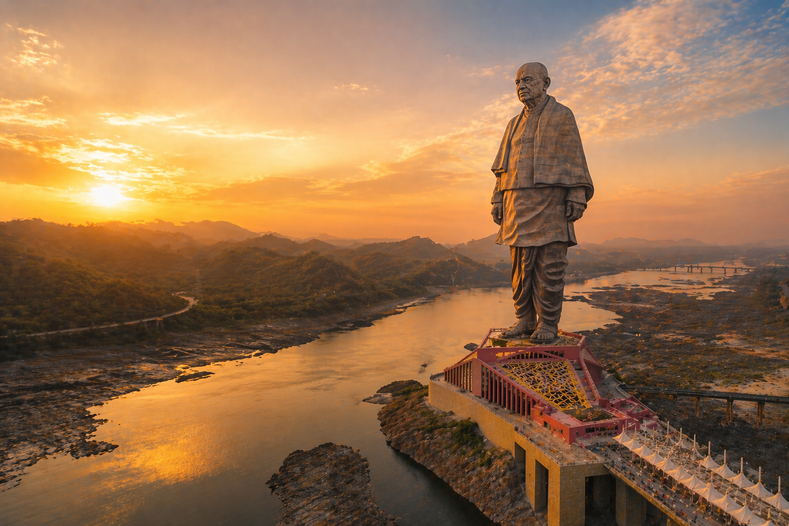 Statue of Unity, Kevadia, Gujarat